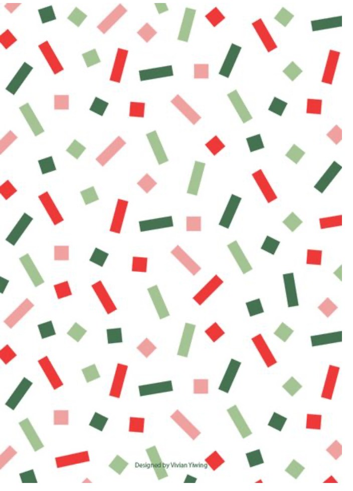 WHITE NOSTALGIC CONFETTI