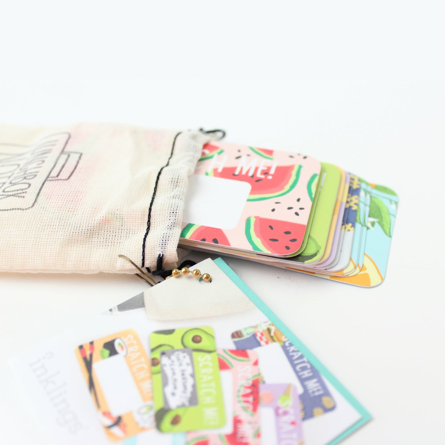 SCRATCH-OFF LUNCHBOX NOTES
