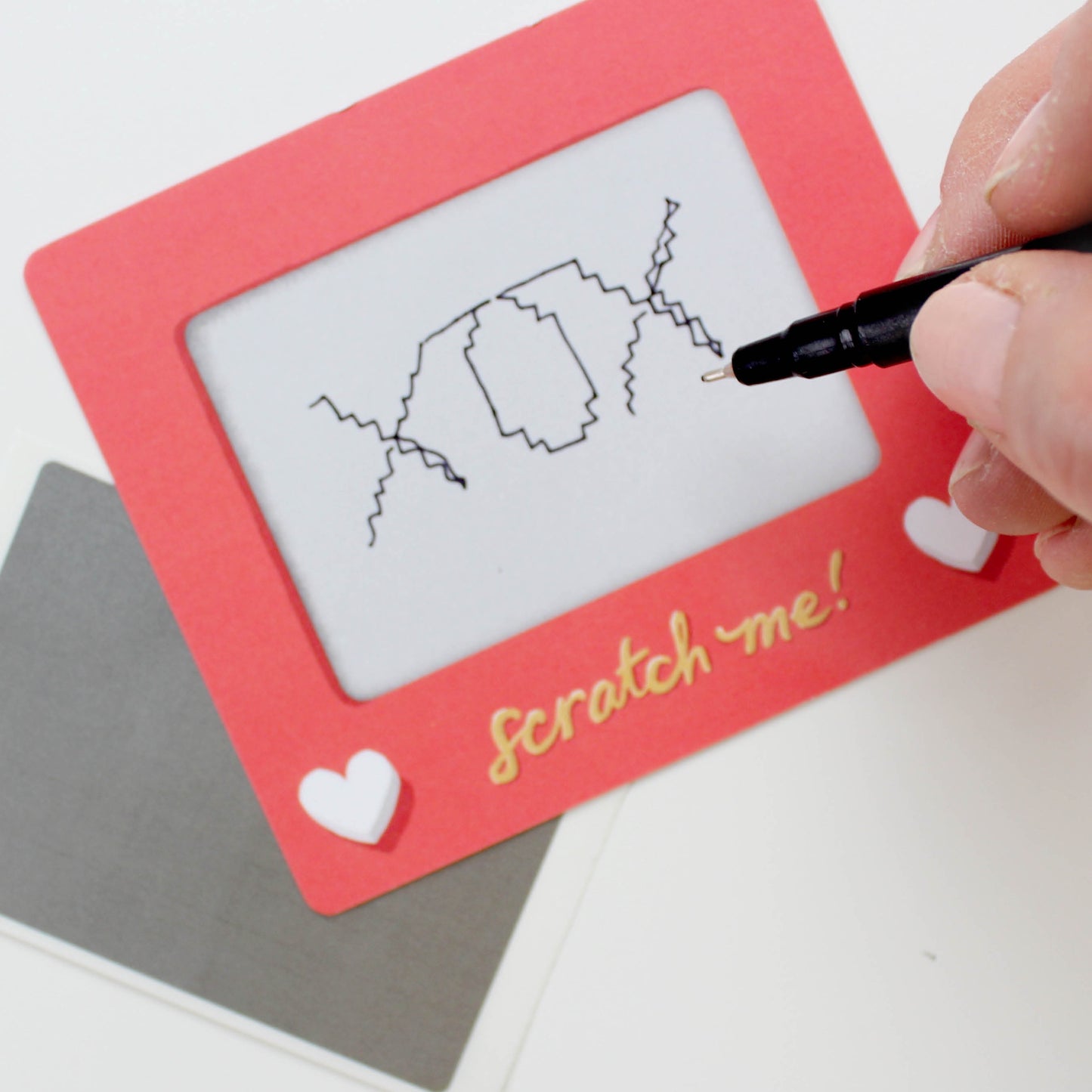 SCRATCH A SKETCH CARDS