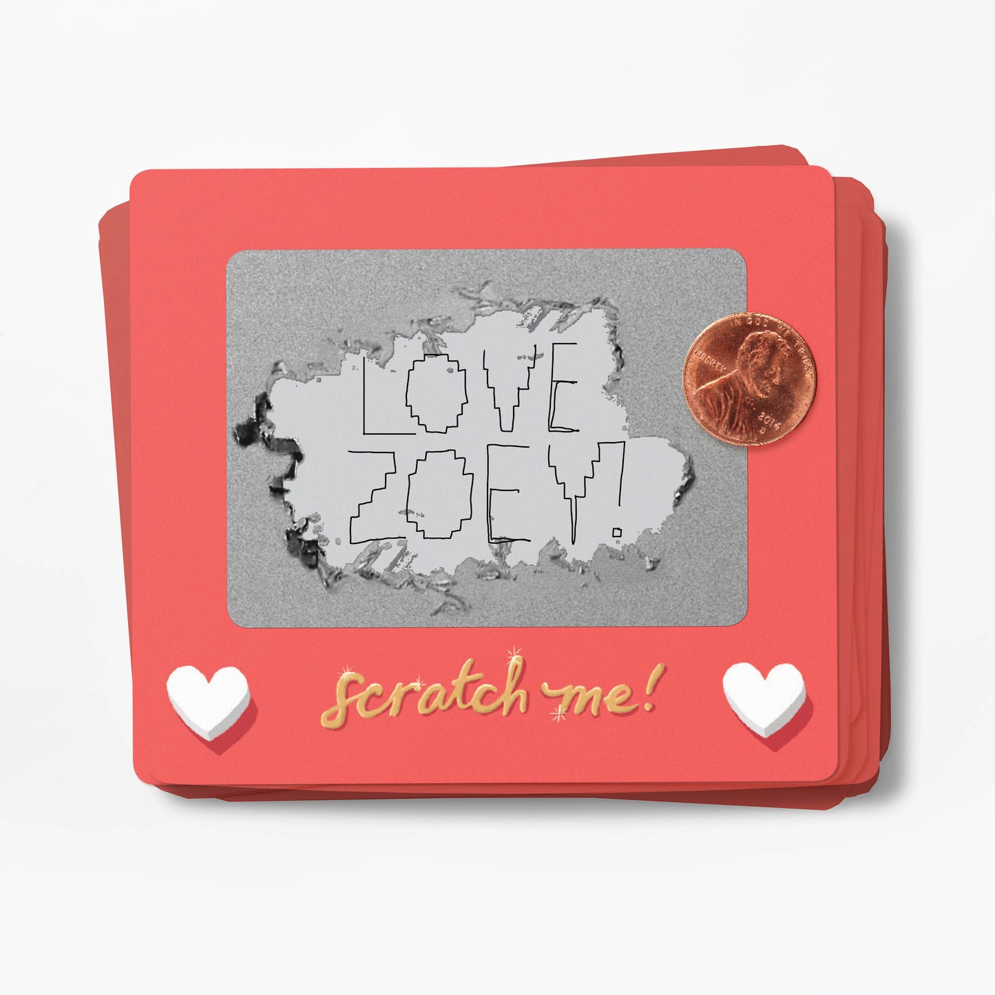 SCRATCH A SKETCH CARDS