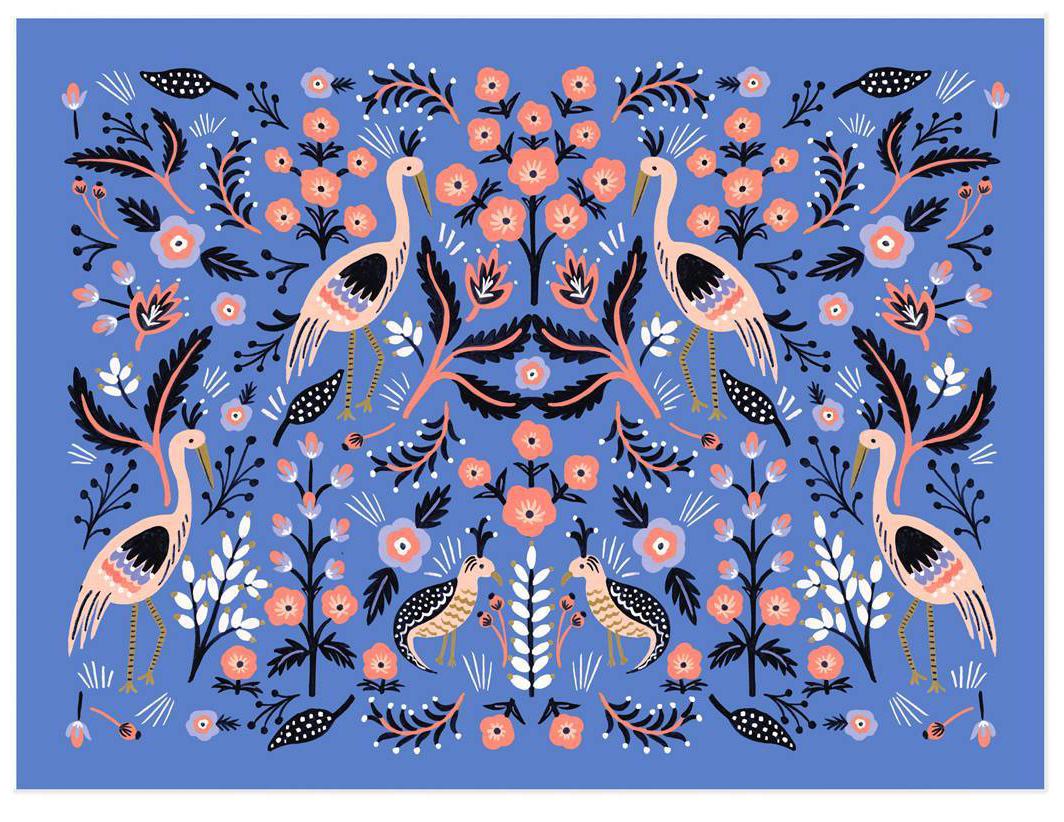 FOLK PERSIAN ART PRINT