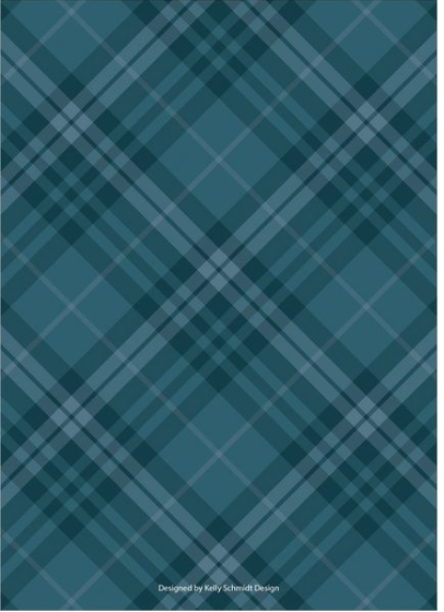 ANGLED PLAID BLUE