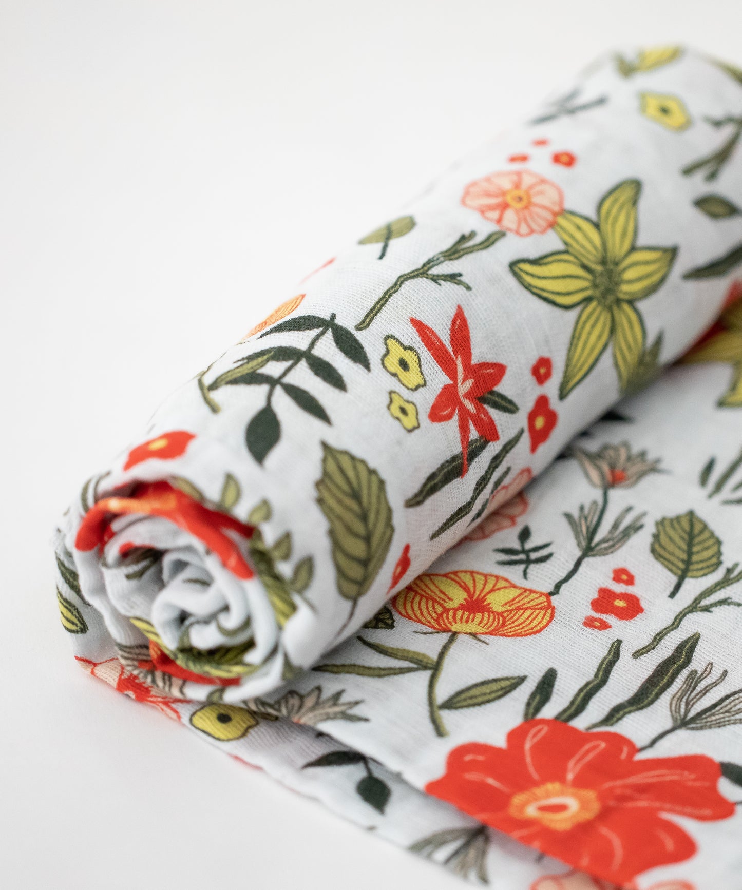 COTTON MUSLIN SWADDLE BLANKET - PRIMROSE PATCH