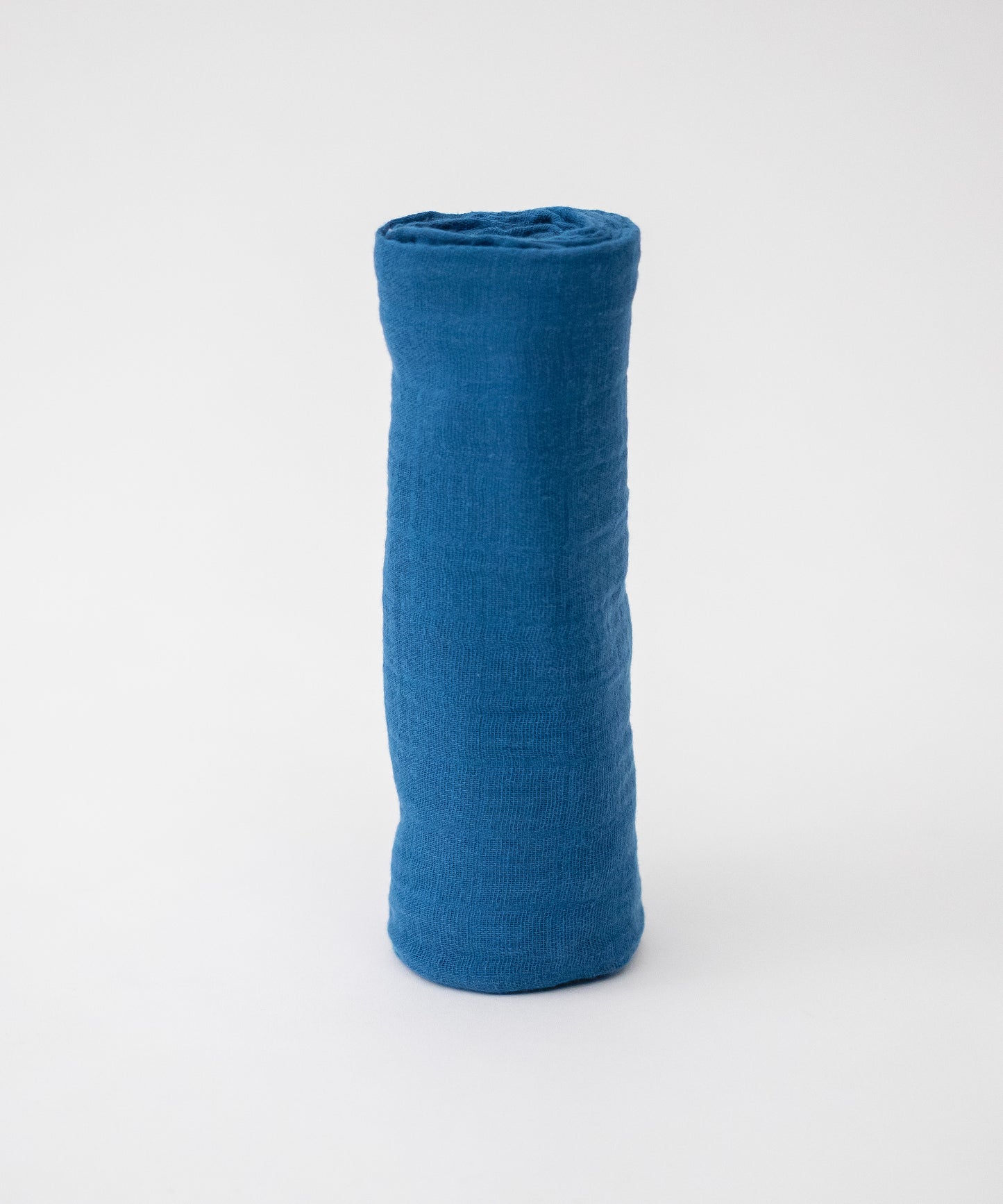 COTTON MUSLIN SWADDLE BLANKET - LAKE