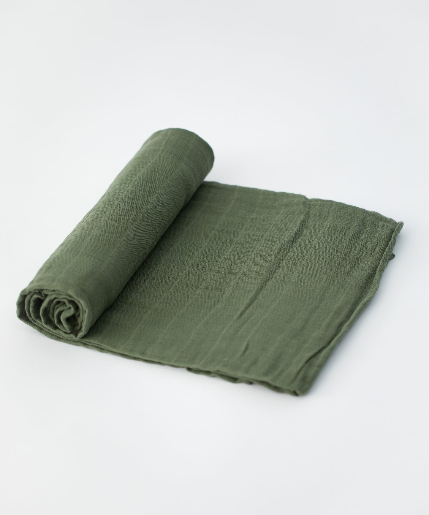 COTTON MUSLIN SWADDLE BLANKET - FERN